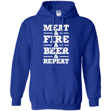 Grill-Meat-BBQ-Lover-T-Shirt-Meat-_amp_-Fire-_amp_-Beer-_amp_-Repeat