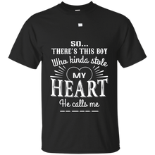 Grandma-MEME-and-grandson-TShirt-he-stole-my-heart