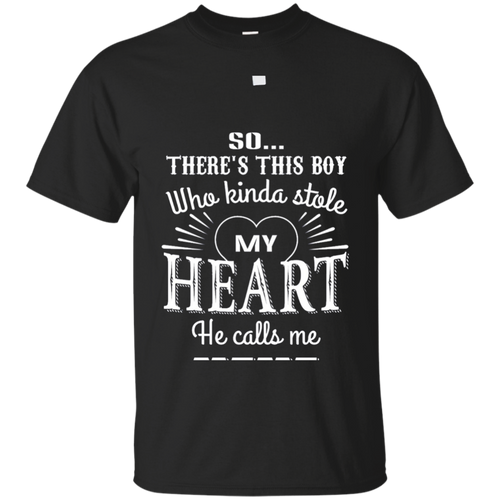 Grandma-MEME-and-grandson-TShirt-he-stole-my-heart