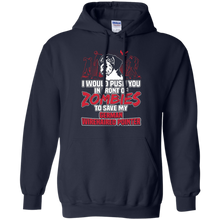 German-Wirehaired-Pointer-T-shirt--I-would-push-you-in-fron