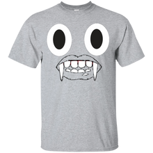 Halloween-Poop-Face-Emoji-Shirt-Costume-with-Fangs