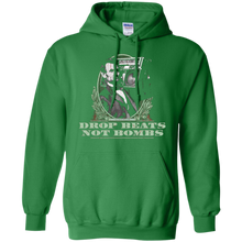 DROP-BEATS-NOT-BOMBS---ABE-LINCOLN-(DISTRESSED-LOOK)-T-SHIRT