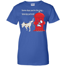 Dog-Peeing-on-a-Fire-Hydrant-Funny-T-Shirt---#FansRaved