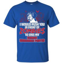 German-Wirehaired-Pointer-T-shirt--I-would-push-you-in-fron