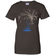 Disc-Golf-Into-The-Woods-Frisbee-Golf-T-Shirt