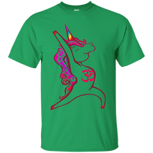 Funny-Unicorn-Yoga-T-Shirt