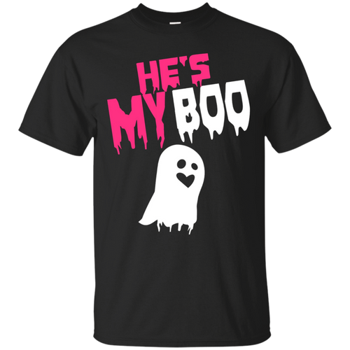He's-My-Boo-Halloween-Couples-T-Shirt.-Happy-Halloween!