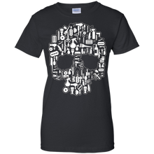 Hair-Stylist-Sugar-Skull-T-Shirt