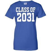 Class-Of-2031-Classical-Caption-T-Shirt