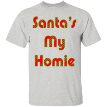 Funny-Tacky-Christmas-Santa's-My-Homie-T-Shirt