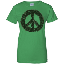 Christmas-Peace-Wreath-T-Shirt