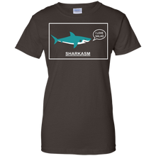 Funny-Sarcasm-_quot_Sharkasm_quot_-Shark-T-shirt---I-Love-Salad