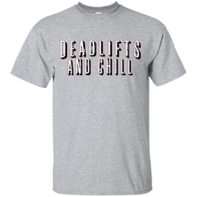 Deadlifts-and-Chill-Funny-Movie-Workout-Gym-T-Shirt