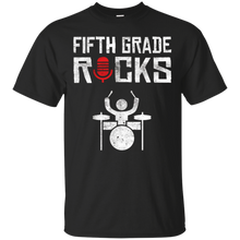 Fifth-Grade-Rocks---5th---Back-To-School-T-Shirt---Unisex