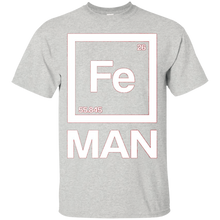Fe-Man-Iron-Science-T-shirt-White-Periodic-Table-T-shirt