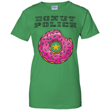 Donut-Police-T-Shirt-Officer-Law-Crime-Foodie-Graphic-Tee