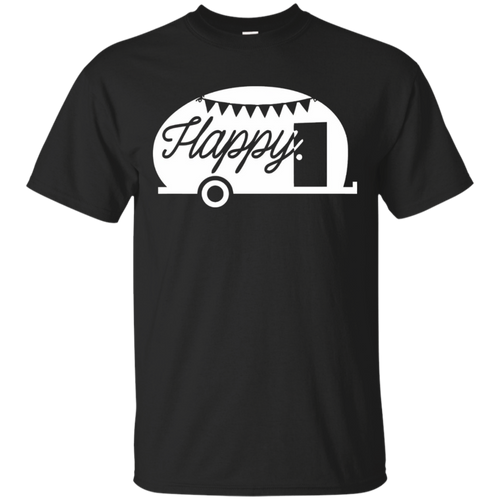 Happy-Camper-T-shirt---Adventure-camping-glamping-vintageBuy-Happy-Camper-T-shirt---Adventure-camping