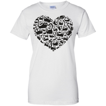 Heart-Cats-T-shirt