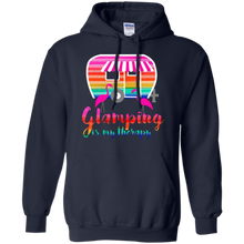 Glamping-is-my-Therapy-Camper-Flamingo-Tee-Shirt