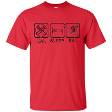 Funny-Eat-Sleep-Ski-Lover-Quotes-GiftSki-Loves-T-Shirt