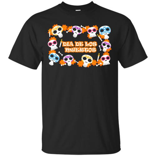 Day-Of-The-Dead-Skulls-Dia-De-Los-Muertos-T-Shirt