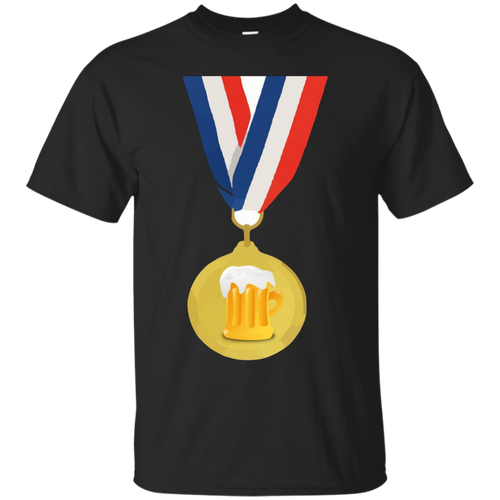 Gold-Medal-In-Beer-Shirt
