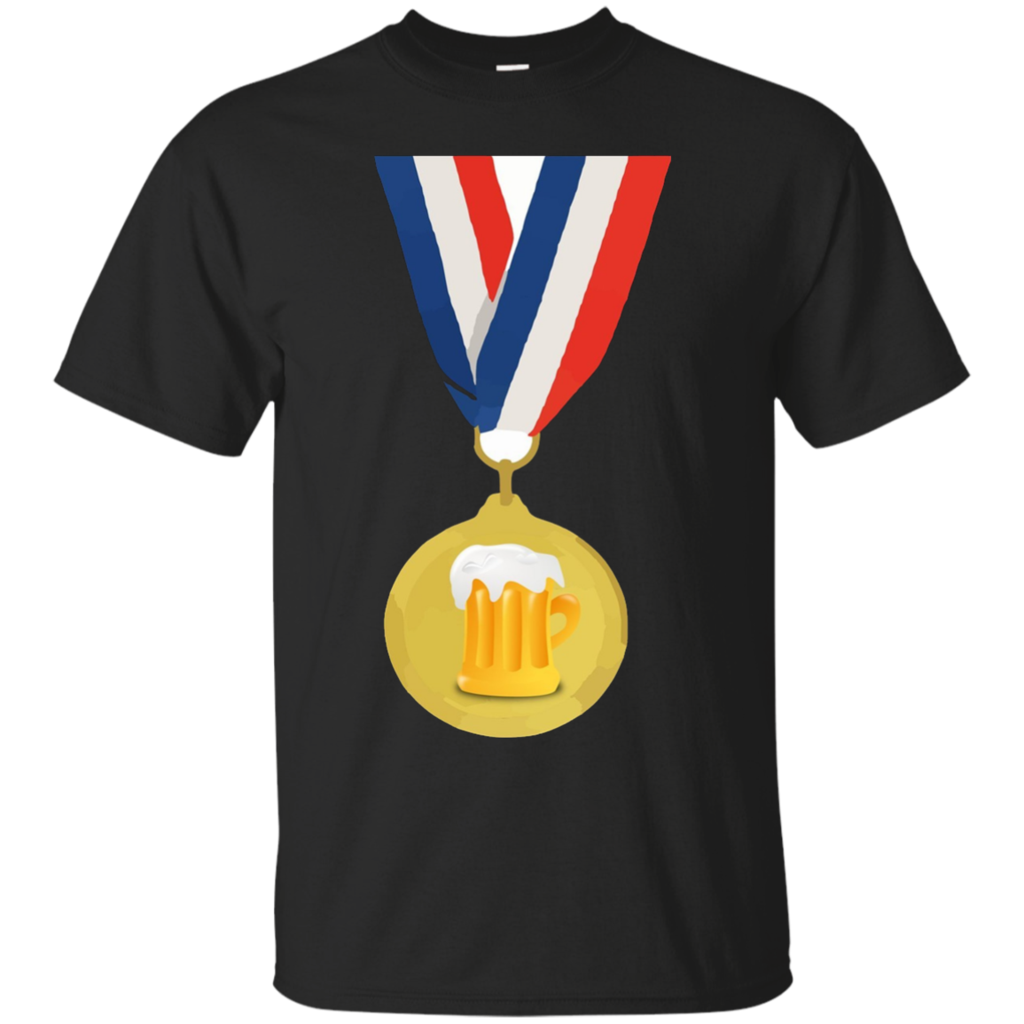 Gold-Medal-In-Beer-Shirt