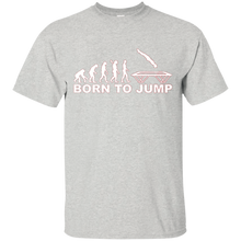 Evolution-born-to-jump-trampoline-T-Shirt