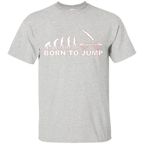 Evolution-born-to-jump-trampoline-T-Shirt