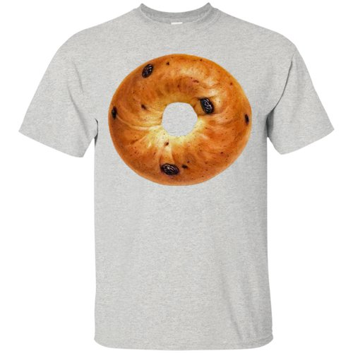 Cinnamon-Raisin-Bagel-t-shirt-Bread-Roll-Cream-Cheese