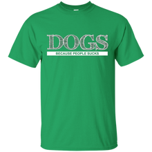 Dogs-because-people-sucks-T-shirt