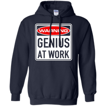 Genius-At-Work-Highway-Warning-Road-Sign-Funny-T-Shirt