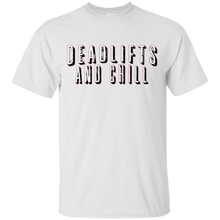 Deadlifts-and-Chill-Funny-Movie-Workout-Gym-T-Shirt