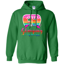 Glamping-is-my-Therapy-Camper-Flamingo-Tee-Shirt