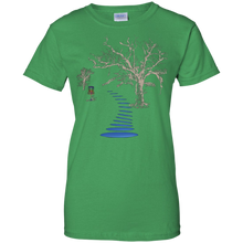 Disc-Golf-Into-The-Woods-Frisbee-Golf-T-Shirt