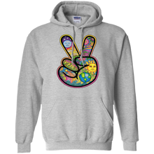 Colorful-Peace-Sign-Tee-Shirt