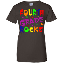 Fourth-Grade-Rocks-T-Shirt-School-Teacher-or-Student-T-Shirt