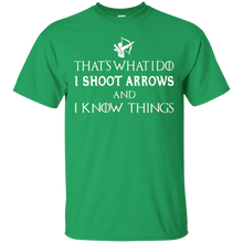 Funny-Archery-TShirt-Store---I-Shoot-Arrows-and-I-Know-Thin