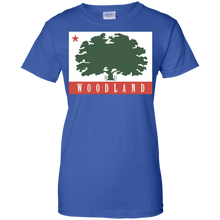 Flag-of-Woodland-California-state-USA-T-Shirt