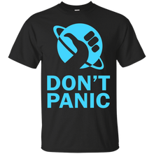 Hitchhikers-Guide-to-the-Galaxy---Don't-Panic-T-Shirt