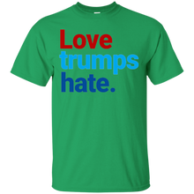Colorful-Love-trumps-hate-T-Shirt-Bernie-Sanders-Clinton