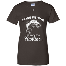 Gone-Fishing-Be-Back-For-Hunting-T-Shirt