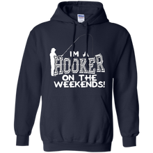 Funny-Fishing-Shirt---I'm-Hooker-On-The-Weekends!