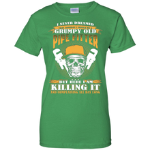 Grumpy-Old-Pipe-Fitter-T-shirt