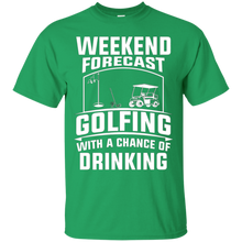 Funny-Love-Golf-Quote-Gift-Drinking-Weekend-Forecast-T-Shirt
