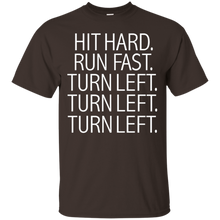 Funny-Hit-Hard-Run-Fast-Turn-Left-T-shirt-Baseball-PitcherBuy-Funny-Hit-Hard