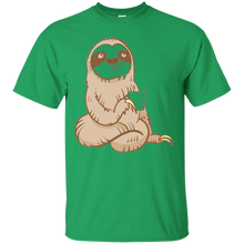 Funny-Sloth-And-Coffee-Tee-Shirt