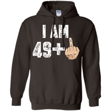 I-Am-49-+-Middle-Finger-Funny-50th-Birthday-T-Shirt