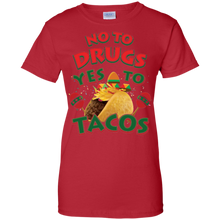 Funny-Taco-T-shirt-No-To-Drugs-Yes-To-Tacos-Zany-BrainyBuy-Funny-Taco-T-shirt