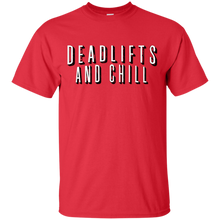 Deadlifts-and-Chill-Funny-Movie-Workout-Gym-T-Shirt